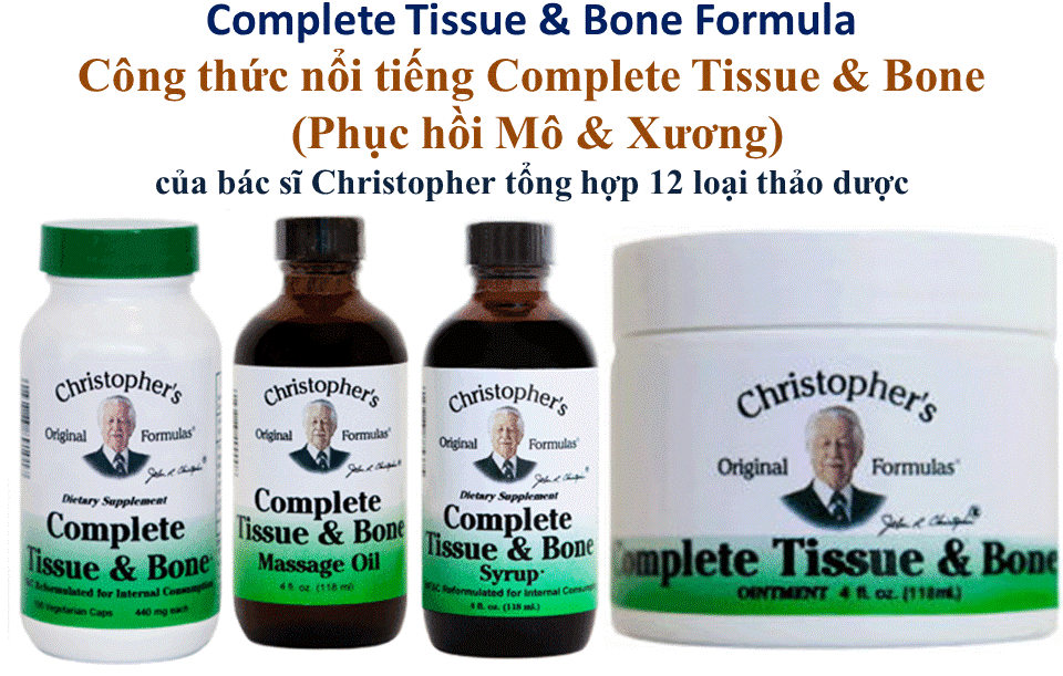 Công thức TÁI TẠO MÔ & XƯƠNG