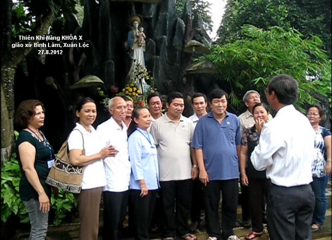 Thiên Khí Năng khóa X giáo xứ Bình lâm, Phương lâm, Xuân lộc 27.8.2012