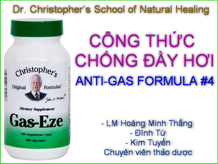 Công thức chống đầy hơi – Anti-gas formula