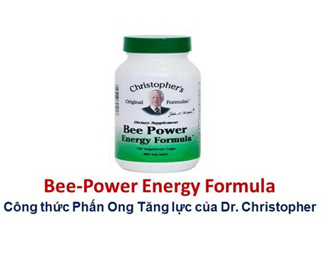 Công thức Phấn Ong Tăng Lực (Bee-Power Energy Formula)
