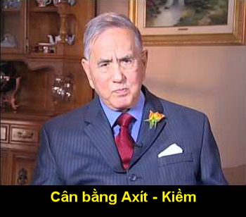 Cân bằng axít – kiềm trong cơ thể. Giới thiệu bác sĩ Bernardo Majalca