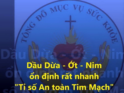 Video dầu dừa + ớt + neem cải thiện nhanh “tỉ số an toàn tim mạch”