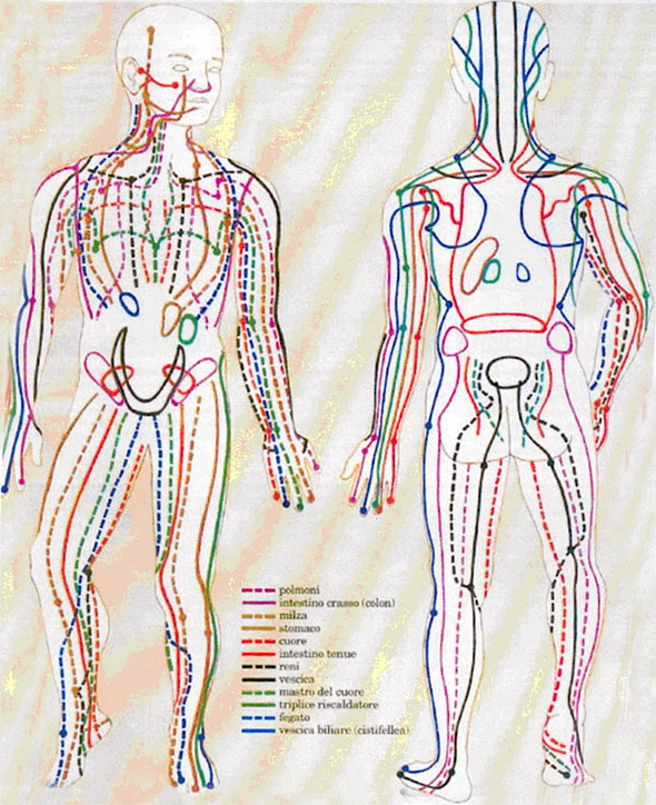 Âm dương và hệ thống kinh huyệt trong quan niệm đông y
