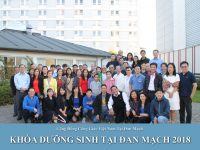 Hình ảnh khóa dưỡng sinh 2018 tại Horsens Đan Mạch