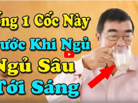 10 đồ uống trước khi ngủ RẤT TỐT CHO SỨC KHỎE
